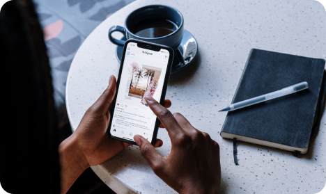 Consultation d'un compte Instagram après l'achat de followers français ciblés